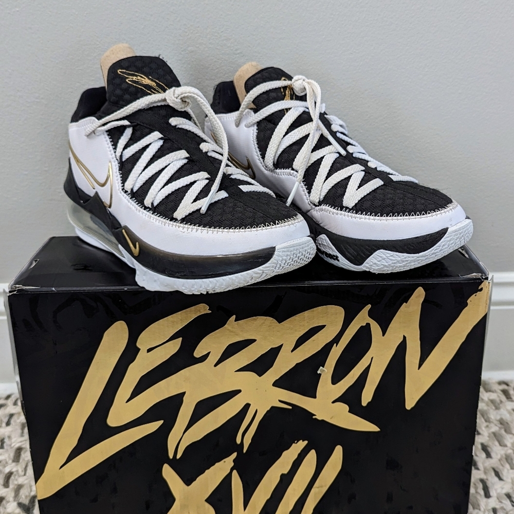 Nike Lebron Xvii Low Basketball Shoes Mens Cd5007, Sz 7
